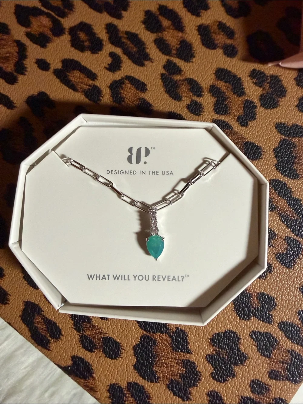 Bomb Party Silver Link Necklace with lab created Green Opal